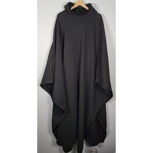 FREE THE SHEEP Eden Hoodie Oversized Weighted Cloak Black SZ 1 Anxiety Relief